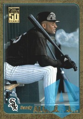 2001 Topps 50 Years Gold White Sox #T1 Sandy Alomar Jr. 0441/2001